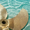Marine Ni-AI Bronze (Cu3, Cu4) Stainless Steel Four-blade Fixed Pitch Propeller，For Large Oil Tanker Propeller