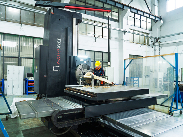 JinYe Propeller quality control and production area