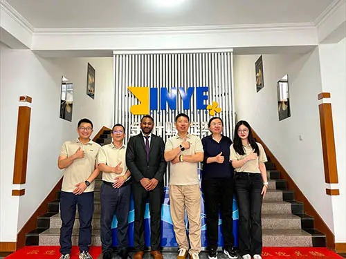Albion Marine Solutions Visits JINYE Factory for Technical Exchange And Future Cooperation