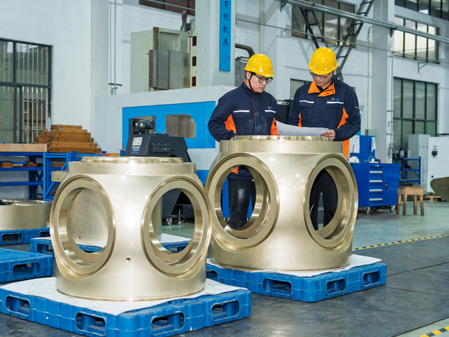 Marine propeller quality inspection and production control
