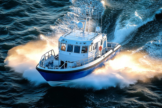 Marine CPP application for patrol boat